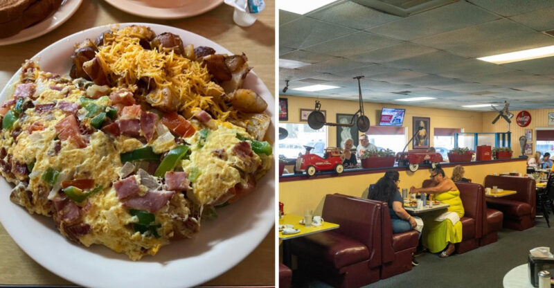 This California Cafe Is Known For Massive Omelets And All-Day Breakfast Plates