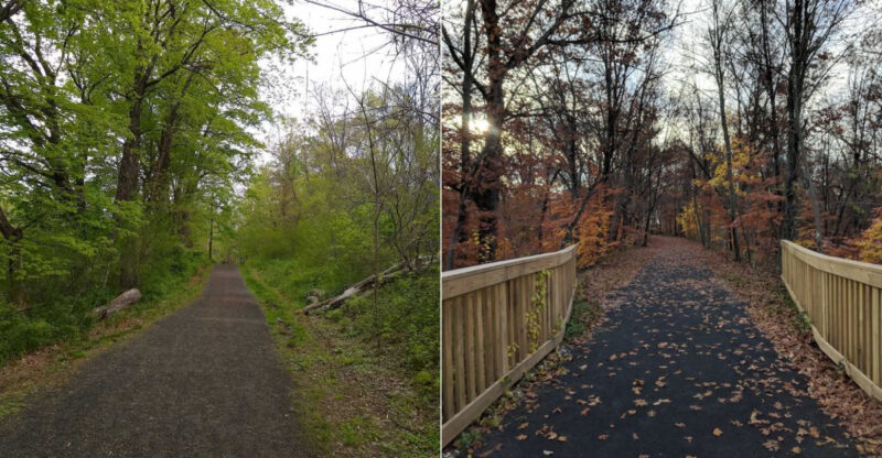 This 50-Mile Connecticut Bike Trail Follows An Old Railroad Through Forests, Wetlands, And Historic Bridges