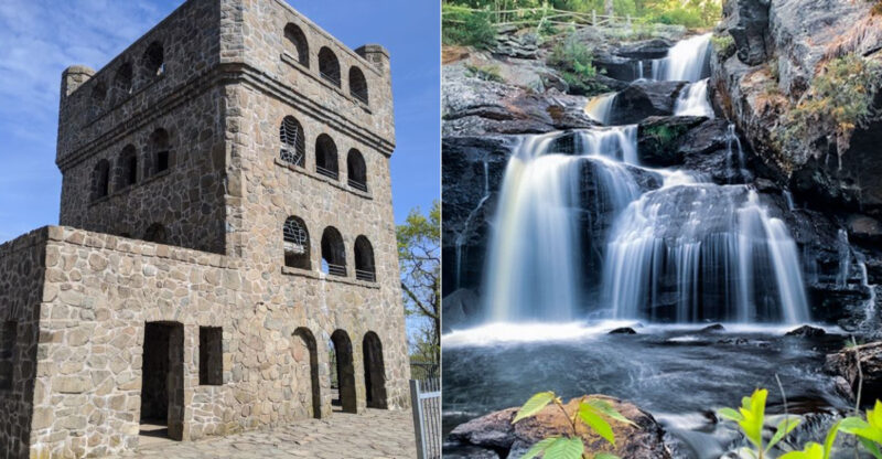 This Connecticut Road Trip Is A Magical Escape With Waterfalls, Castles, And Scenic Views