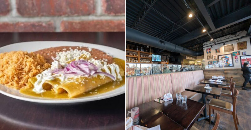 Locals Keep Returning To This Connecticut Mexican Restaurant For Its Cheesy Enchiladas