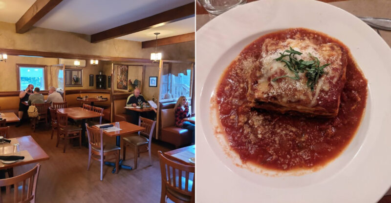 Locals Say This Italian Spot In Connecticut Serves Lasagna So Good It’s Worth The Drive