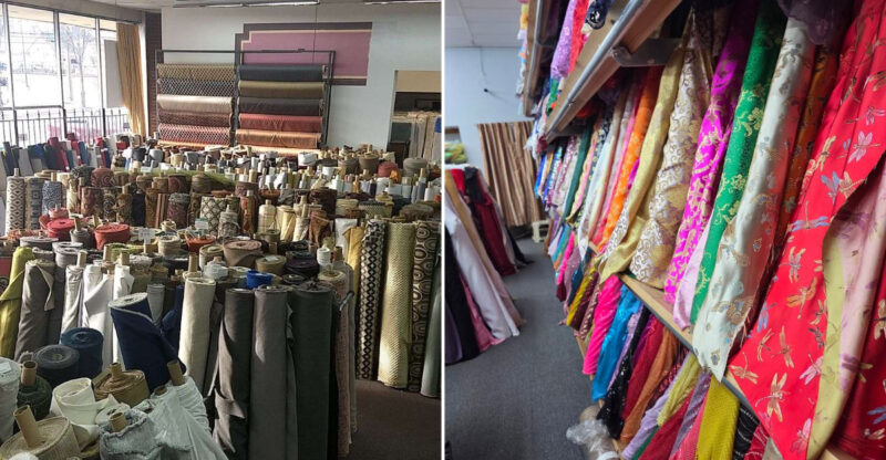 Inside A Connecticut Fabric Store Packed With Bold Prints And Endless Rolls