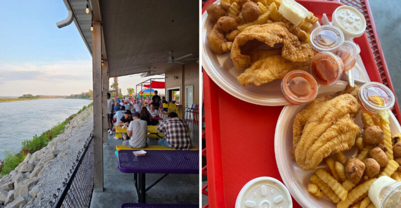 This Seasonal Nebraska Restaurant Draws Crowds For Its Riverside Catfish