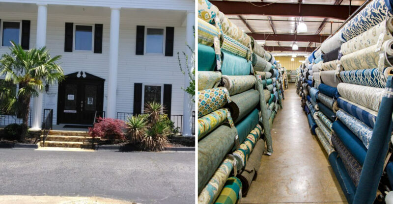 Inside A Georgia Fabric Warehouse Packed With Retro Prints And Endless Rolls