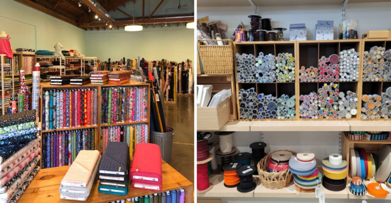 This Overlooked Fabric World in Oregon Offers Endless Options For Creative Sewists