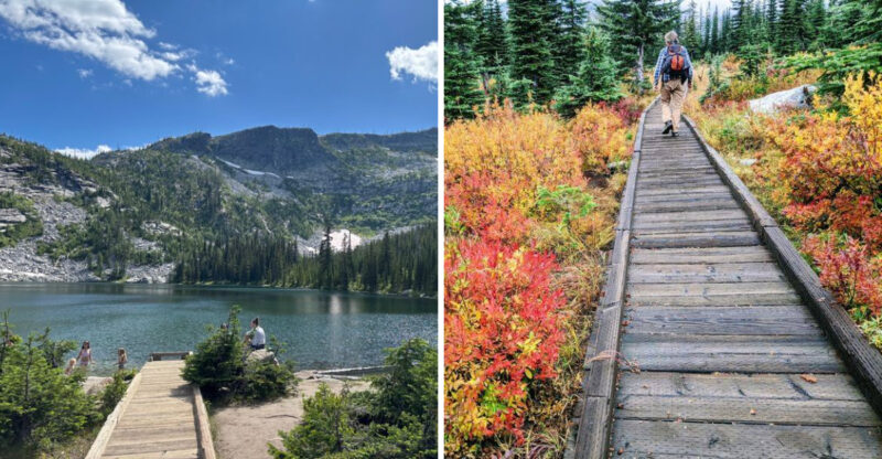 This 4-Mile Idaho Hike Leads Past 3 Stunning Alpine Lakes In The Selkirk Mountains