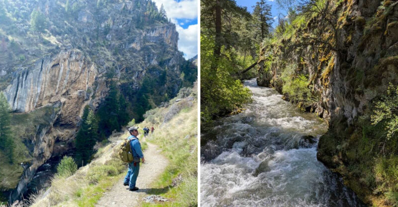 This Idaho Trail Feels Like Two Completely Different Parts Of The West In A Single Hike