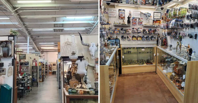 This Enormous Texas Antique Mall Offers 60,000 Square Feet Of Vintage Treasures