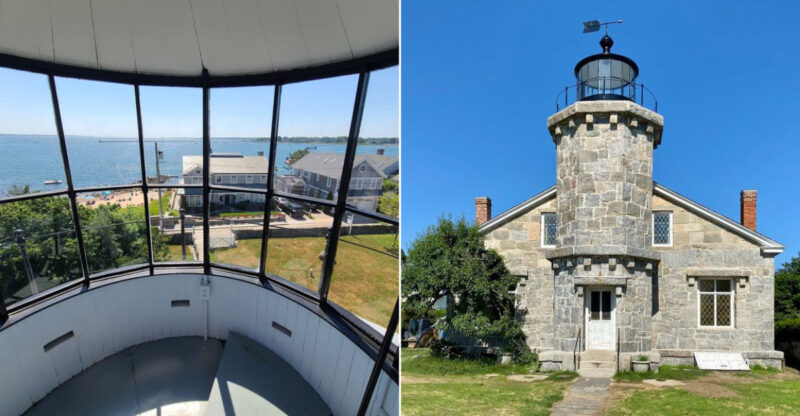 A Connecticut Lighthouse Tower Where The View Stretches Across Three States
