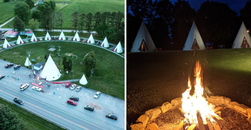 Skip The Chain Hotel And Sleep In A Concrete Teepee Near Mammoth Cave