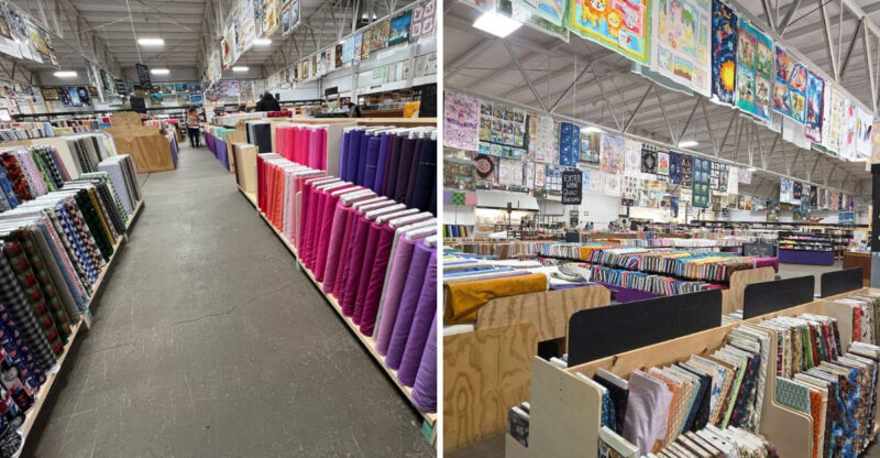 This Gorgeous Ohio Fabric Store Inside An Old Warehouse Has People Driving Hours