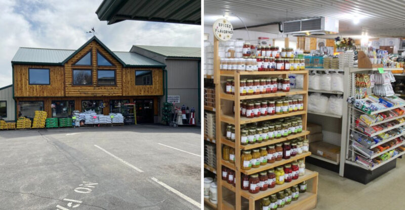 This Secret, Off-Grid Kentucky Community Has A Lantern-Lit Amish Market Where You Can Fill A Wagon For Under $20