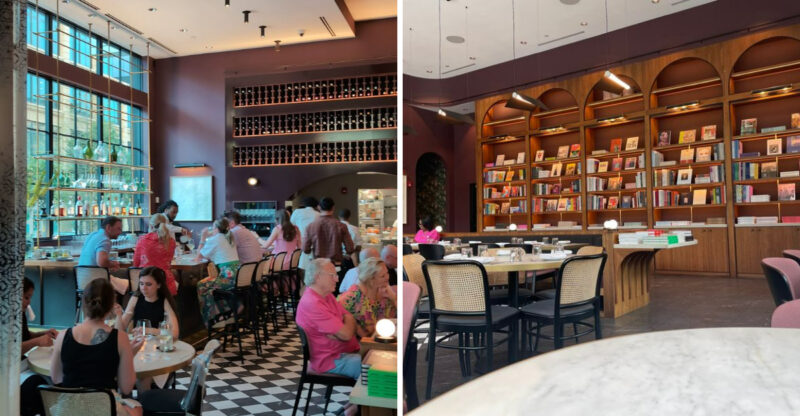 This Stylish Georgia Restaurant Doubles As A Beautifully Curated Bookstore