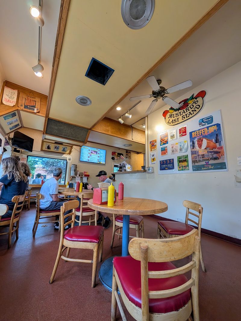 10 Old-School Hot Dog Counters Across Colorado That Still Do Things The Classic Way - Decor Hint Mustard's Last Stand, Boulder