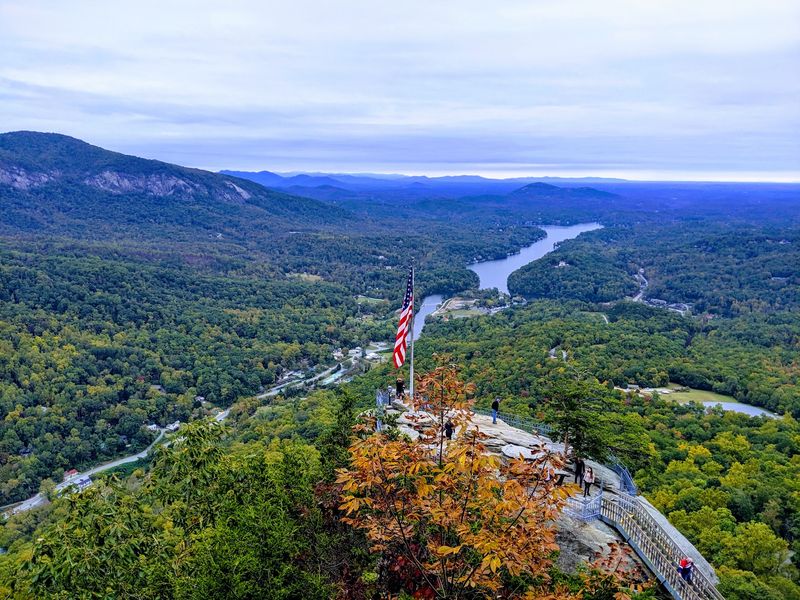 12 Western North Carolina Attractions Nearly Lost To Hurricane Helene That Are Finally Welcoming Visitors Again - Decor Hint Chimney Rock at Chimney Rock State Park