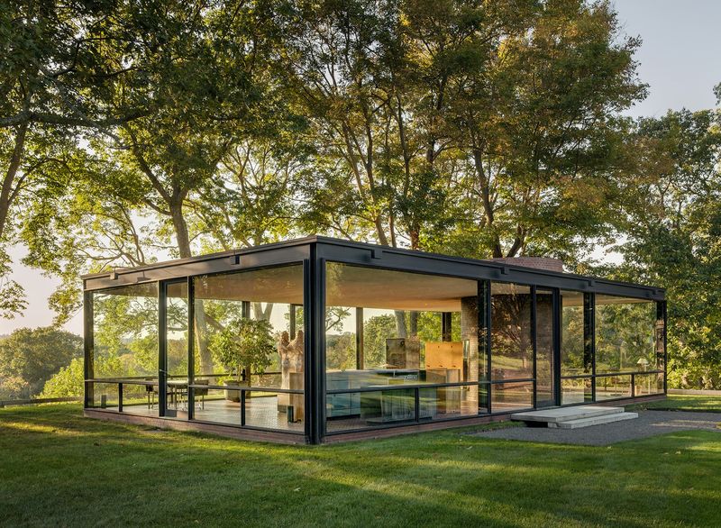 The Glass House, New Canaan