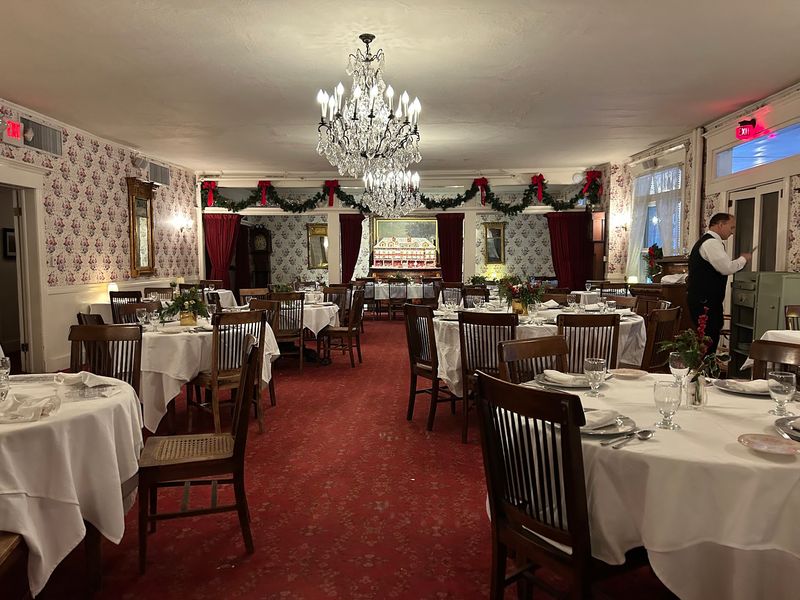 The Red Lion Inn Main Dining Room, Stockbridge