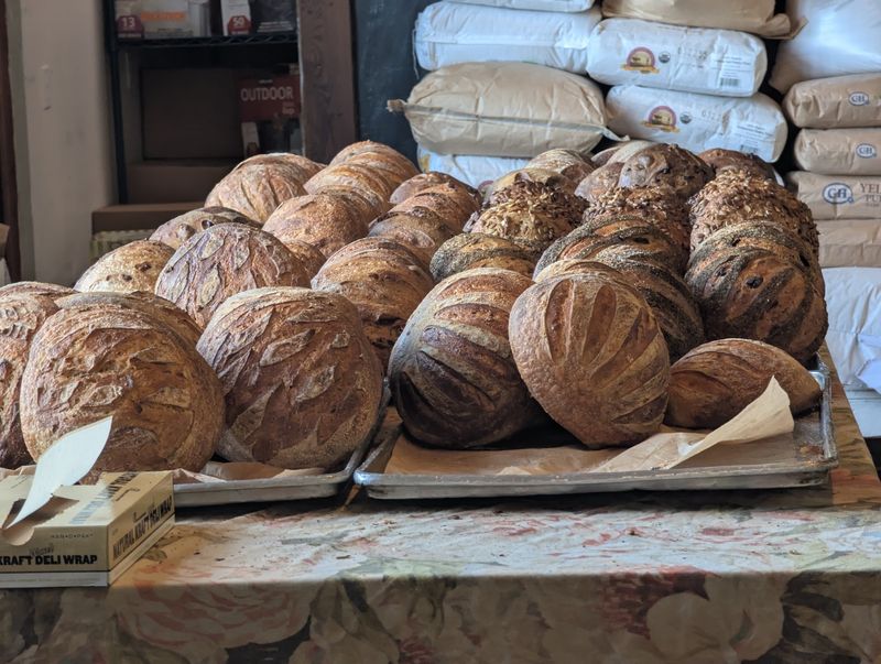 Loaves From A Wood-Fired Brick Oven