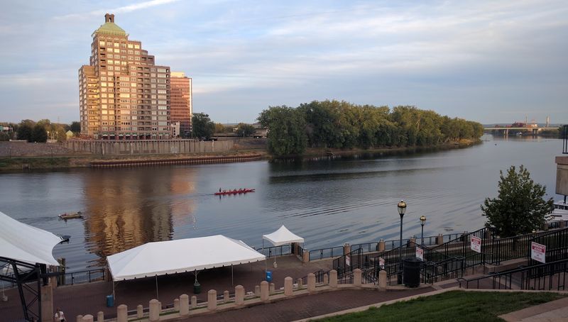 The Connecticut River Runs Along Its Edge
