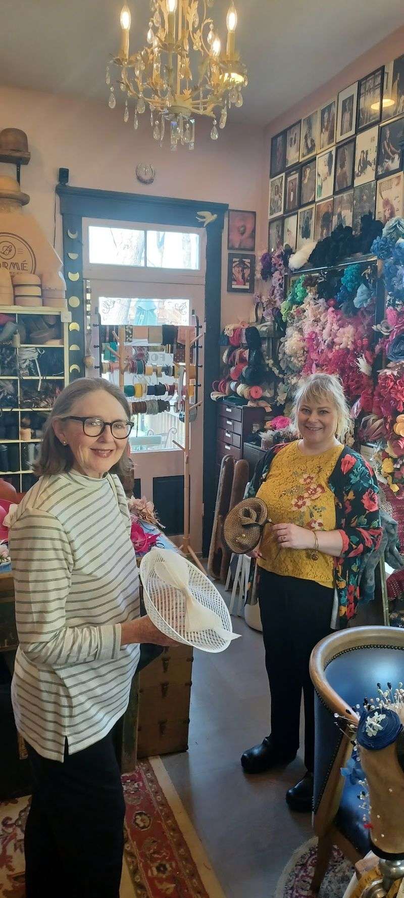 Michelle Obama, Oprah And Madonna Have All Worn Hats From This Kentucky Shop - Decor Hint Hat Making Classes And Group Experiences