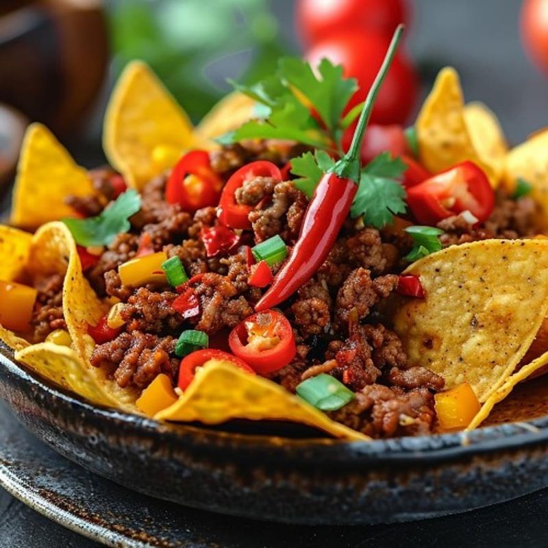 Warm Chips And Guacamole Made By Hand