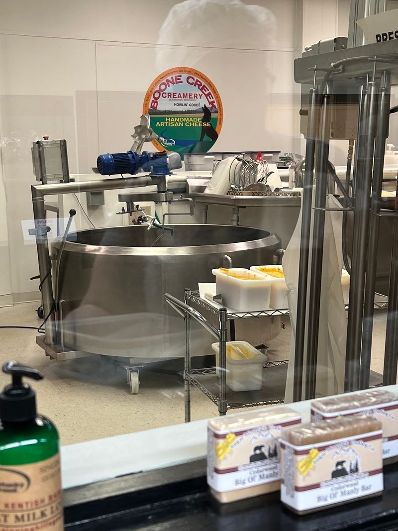 Front Row Seats To Real Cheese Making