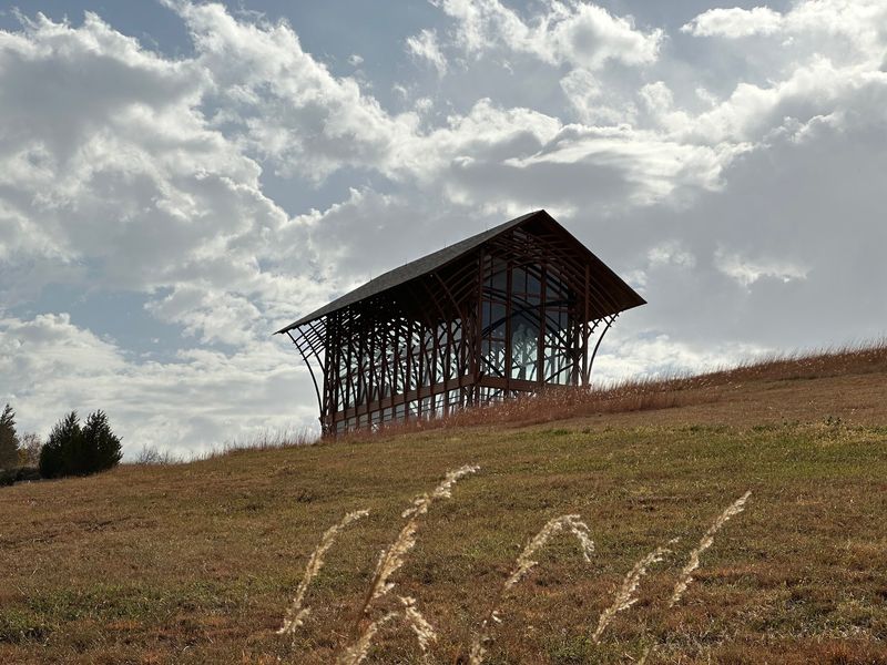 This Glass Chapel On A Nebraska Hilltop Looks Out Over The Platte River Valley - Decor Hint How a Roadside Idea Became a Hilltop Shrine