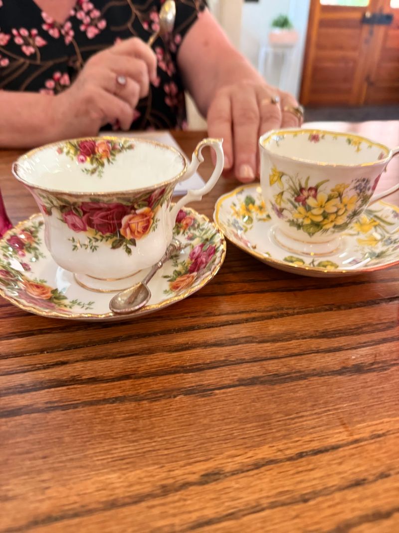 Pick Your Own Teacup Before You Sit Down