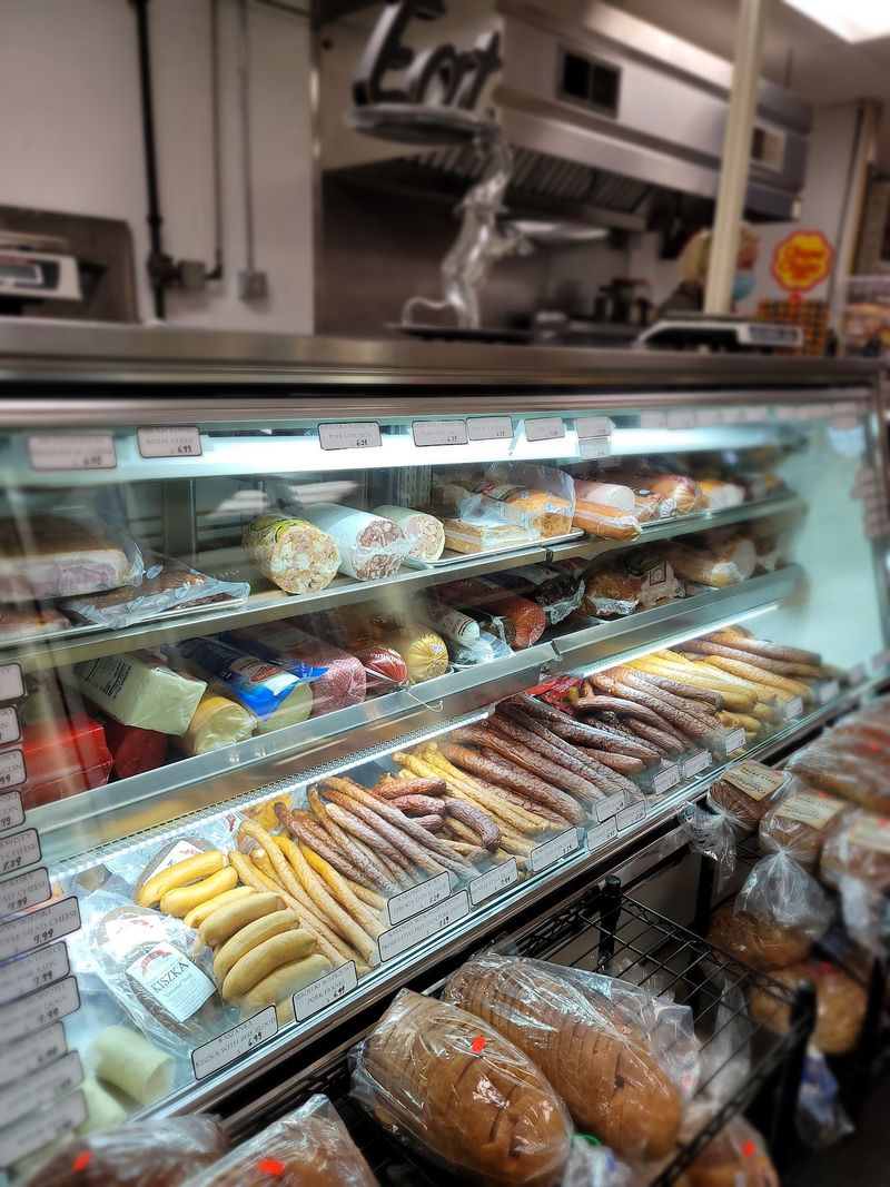 Gourmet Meats Fill The Deli Counter