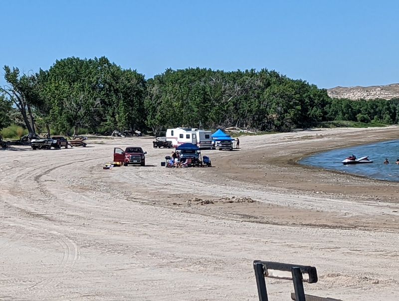 Camping Along the Water's Edge