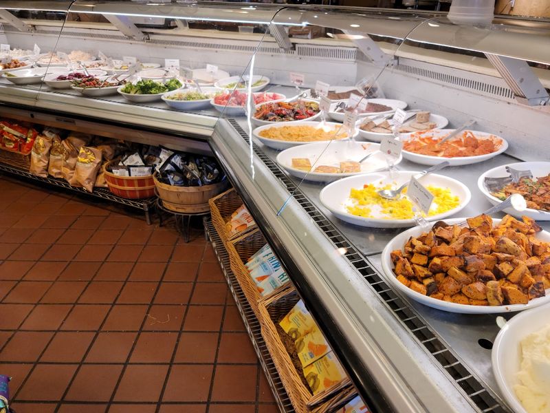 Sandwiches And A Deli Counter Full Of Options