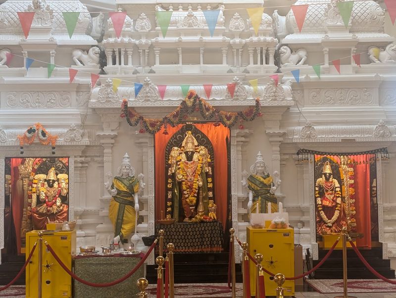 Black-Stone Deities Were Carved In India