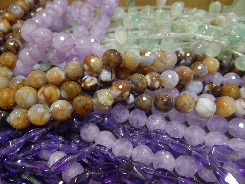Gemstones And Crystals Add To The Huge Selection