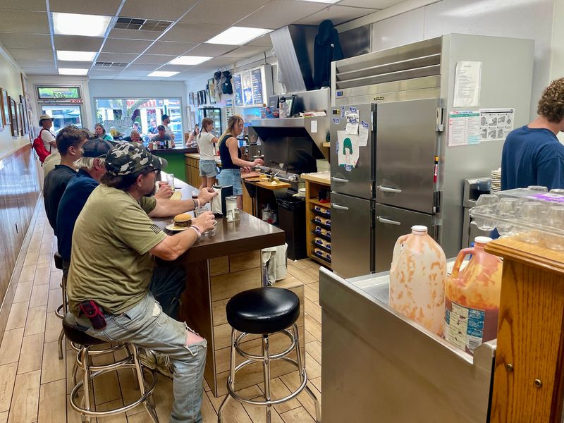 Slide Into A Booth At This Old-School Idaho Soda Fountain Where The Malts Still Come Hand-Spun - Decor Hint Fifteen Stools And Not A Booth In Sight
