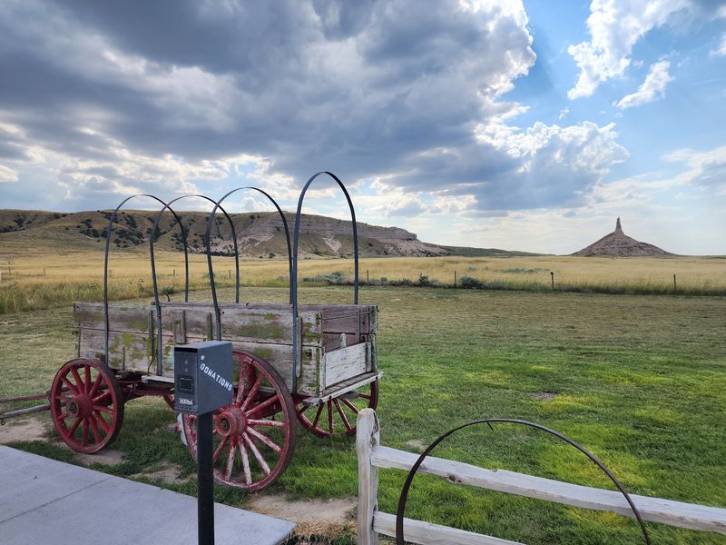 The Landmark Every Wagon Train Watched For