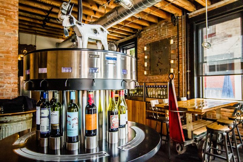 The Pour-Your-Own Wine Wall