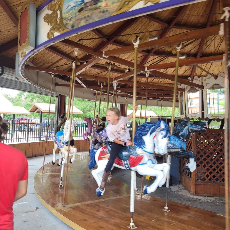 A Wooden Carousel Carved In 1910 Still Gives Rides Inside This Nebraska Park - Decor Hint The Park on the North Side of Town