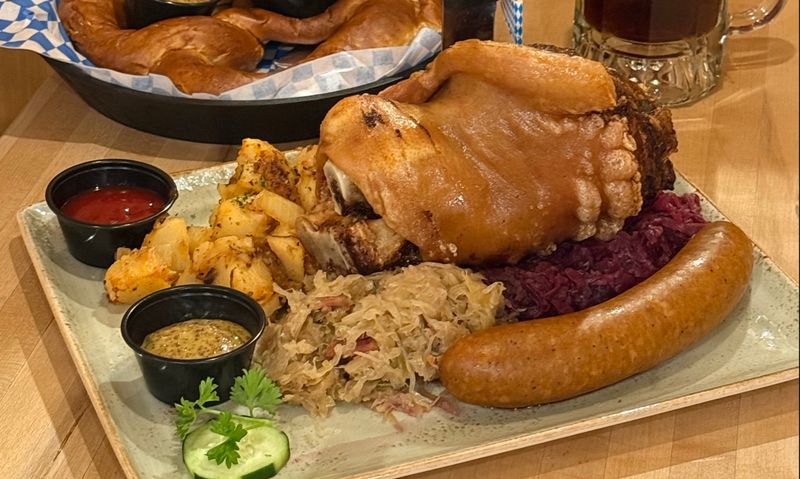 Giant Pork Hock Feast