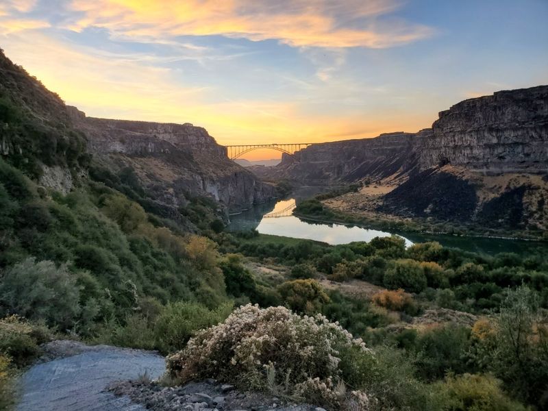 Pillar Falls Trailhead In Twin Falls