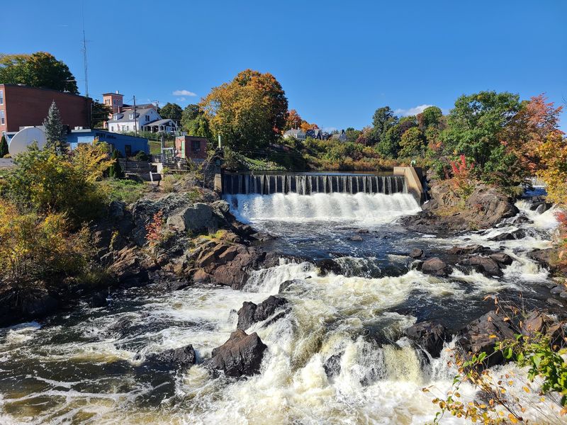 The Quinebaug River Runs Along The Town Center