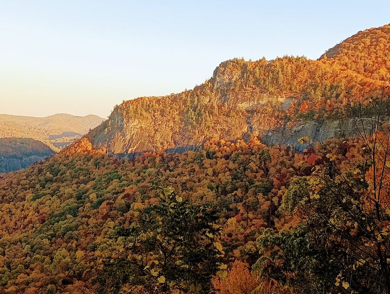 Peak Fall Color Makes This Already-Rare Sight Even More Dramatic