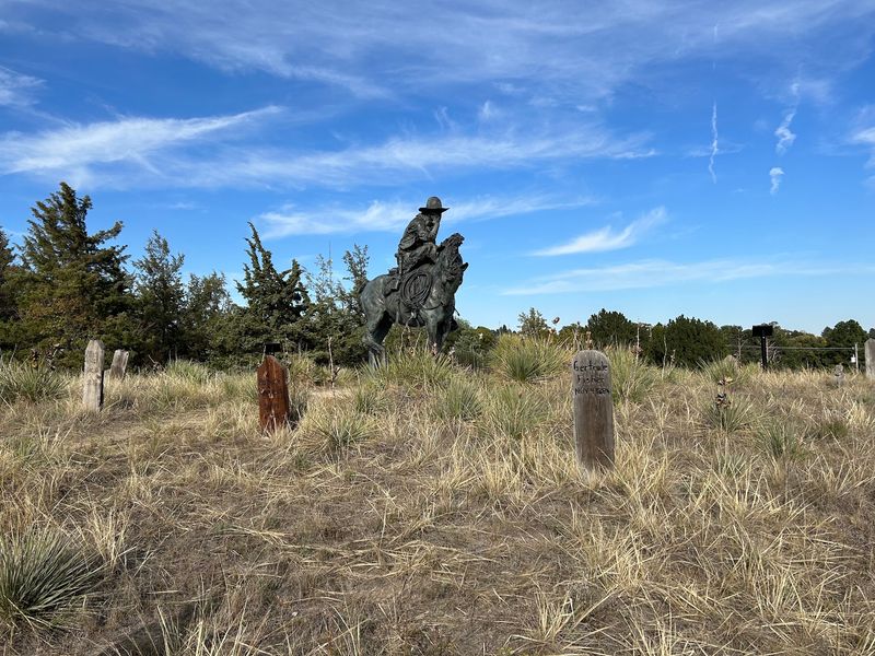 Boot Hill Cemetery In Ogallala
