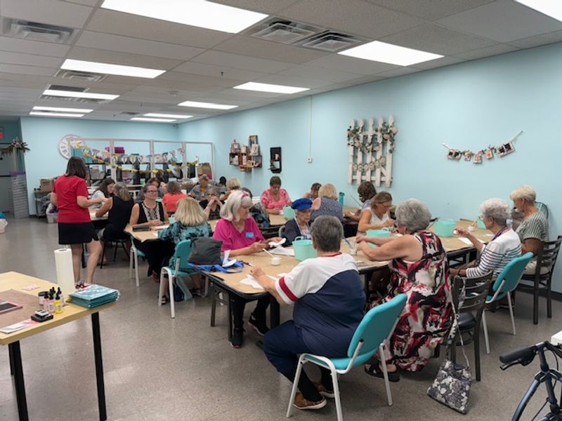 Classroom Seats Two Dozen Crafters
