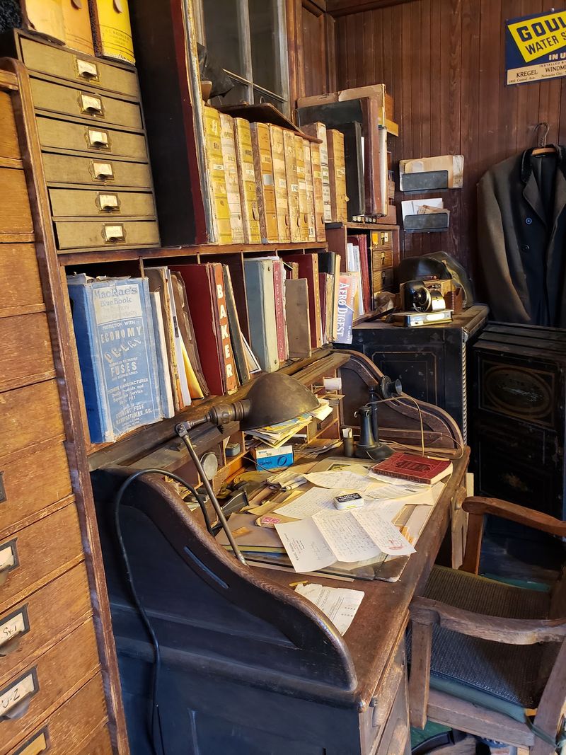 When This Windmill Factory In Nebraska Closed, Every Tool Stayed Where The Workers Left It - Decor Hint The Office Where the Paperwork Stopped