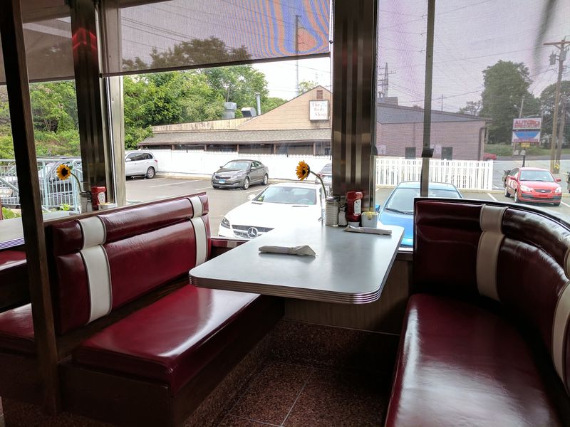 Booths Add To The Old-School Feel