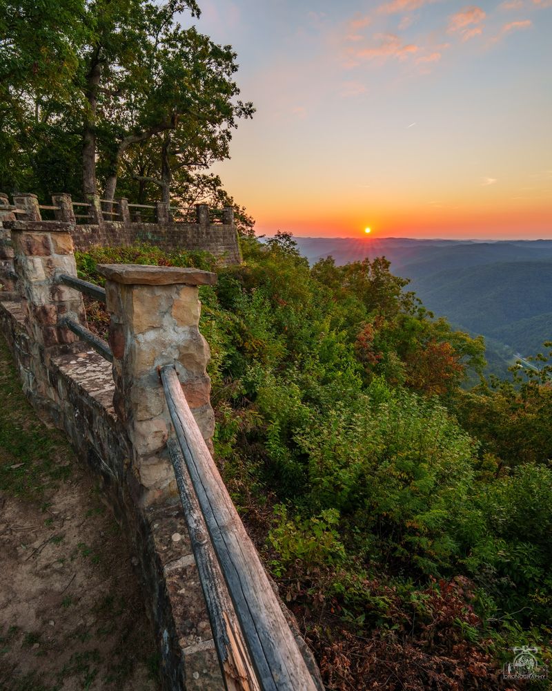 Creech Overlook At Kingdom Come State Park
