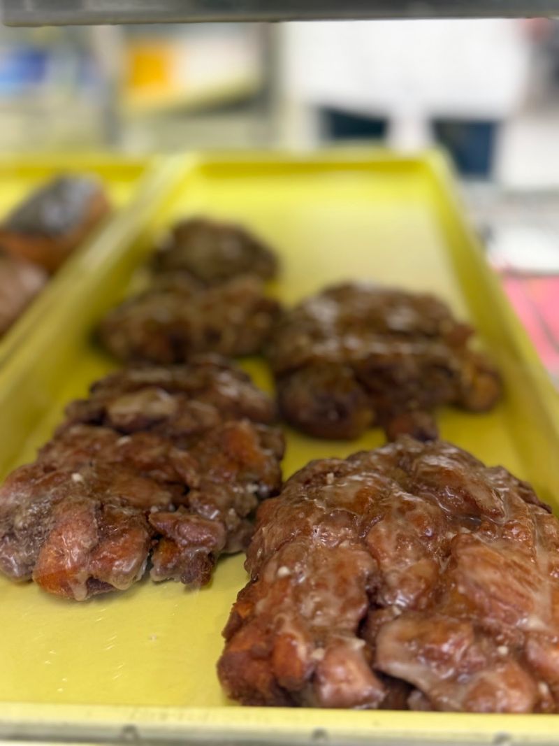 Apple Fritters Built Like Small Boulders