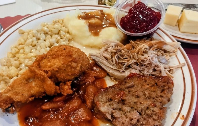 Fried Chicken and Those Famous Ham Balls