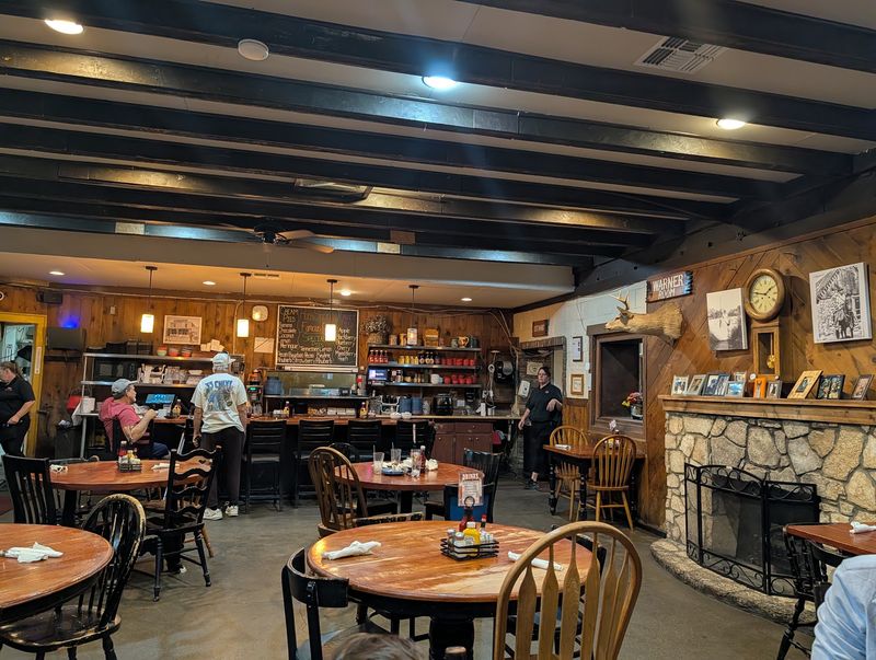 Wagon Wheels, Wood Panels, And Cozy Booths
