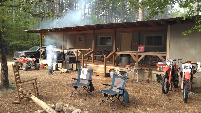 A Place To Camp After A Long Ride